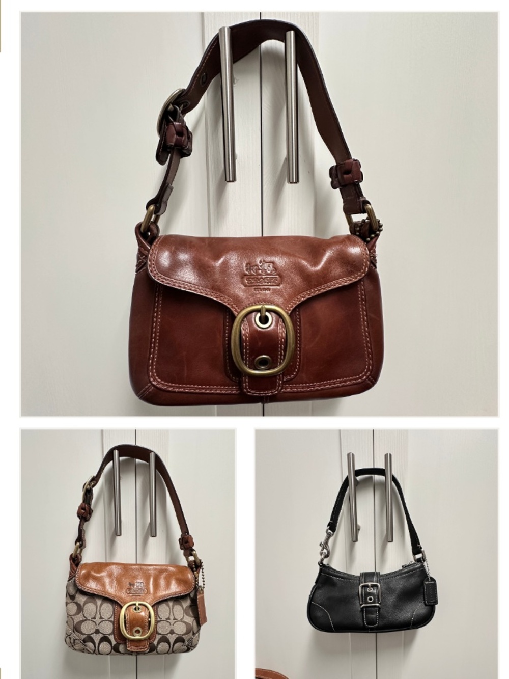 Bundle of 3 Authentic Coach Bags